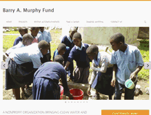 Tablet Screenshot of barryamurphyfund.org